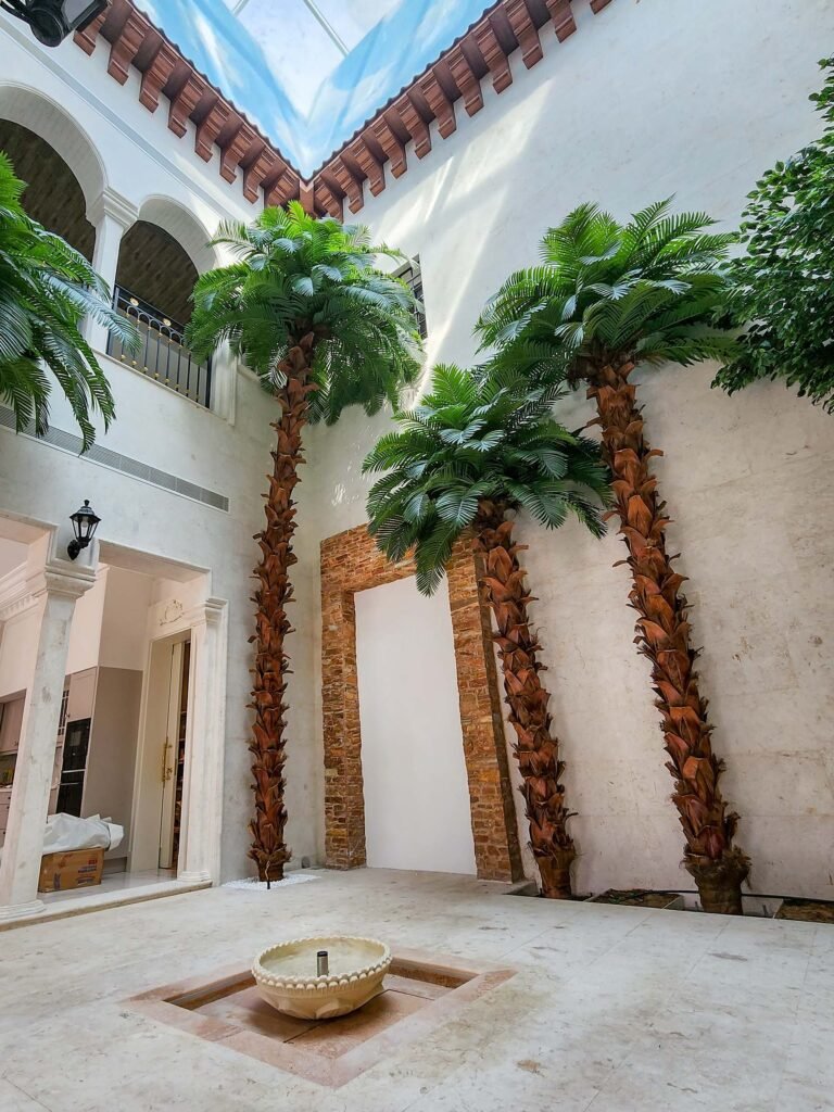 artificial palm tree