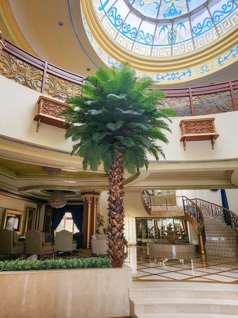 artificial palm tree