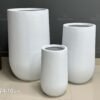 74-16wh fiberglass white pot