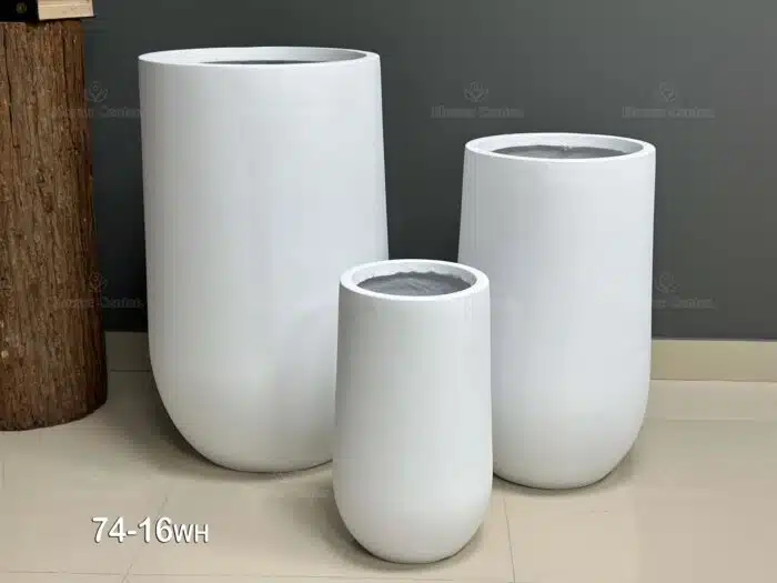 FiberGlass Pot 74-16WH-75