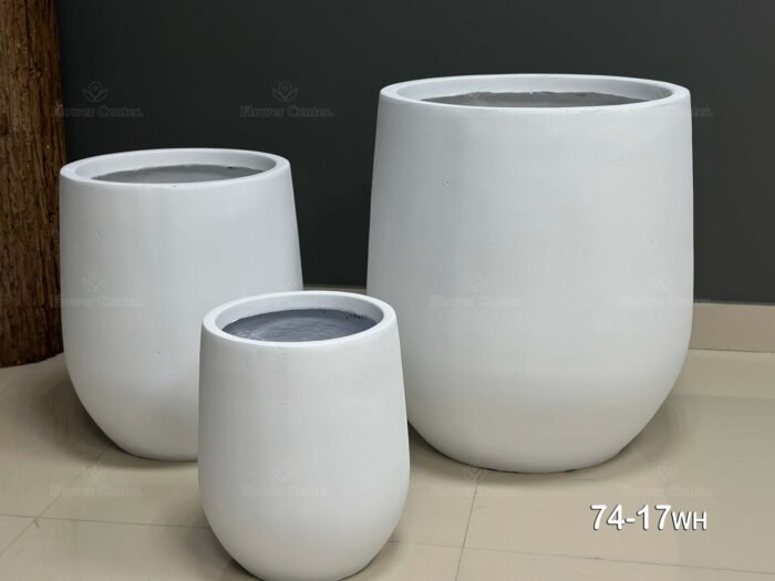 FiberGlass Pot 74-17WH-32