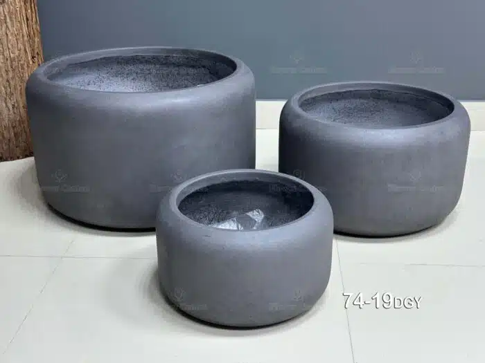 FiberGlass Pot 74-19dgy-33