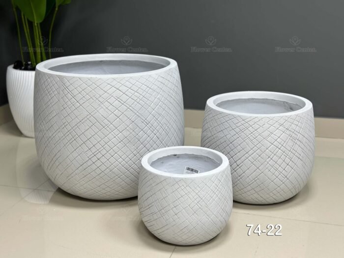 FiberGlass Pot 74-22gywh-23