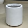 Fiberglass White Pot 24cm
