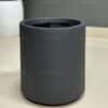 Fiberglass Dark Grey Pot 33cm