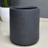 Fiberglass Dark Grey Pot 46cm