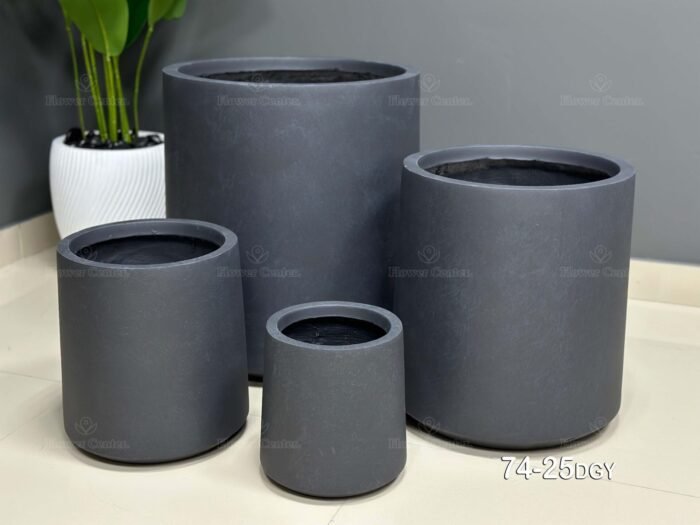 FiberGlass Pot 74-25dgy-24