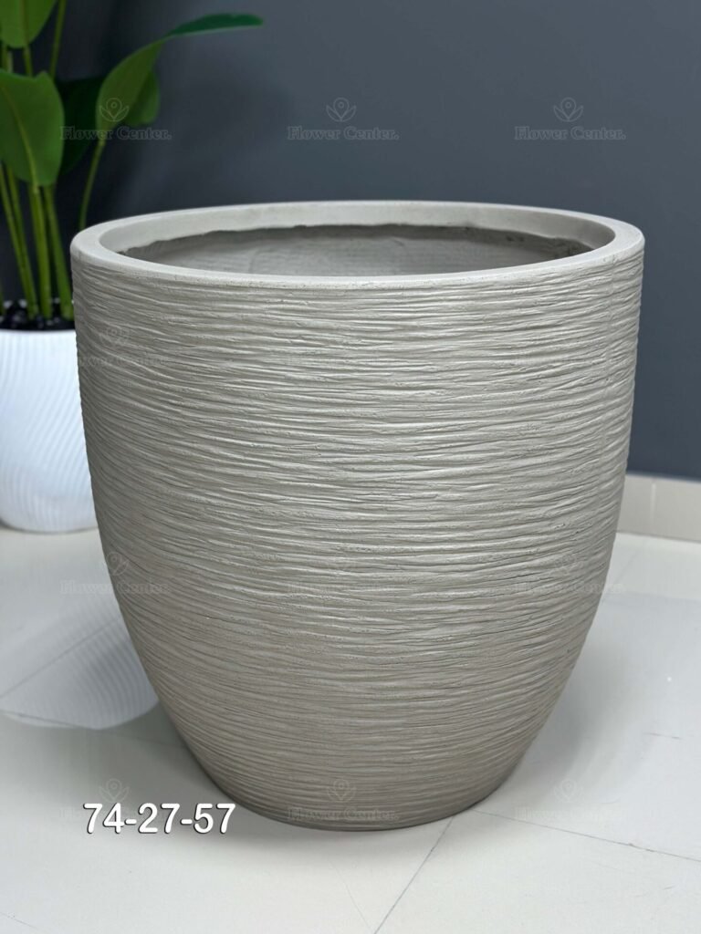 وعاء فيبرجلاس 57 سم