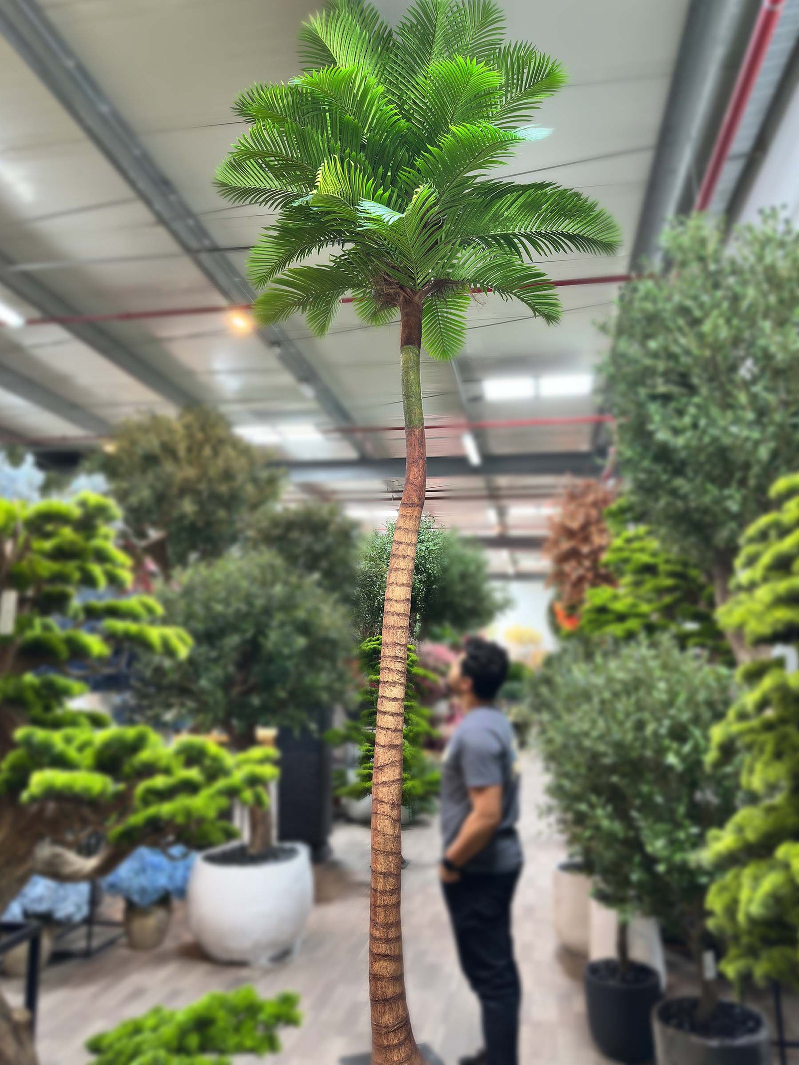 Transform your space with our stunning Artificial PALM TREE. Add natural artistry and tranquility effortlessly—shop now for yours!