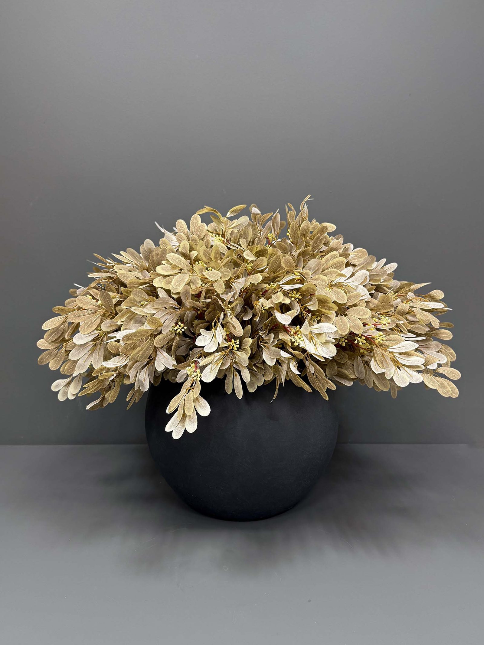 Metallic Gold Foliage Arrangement