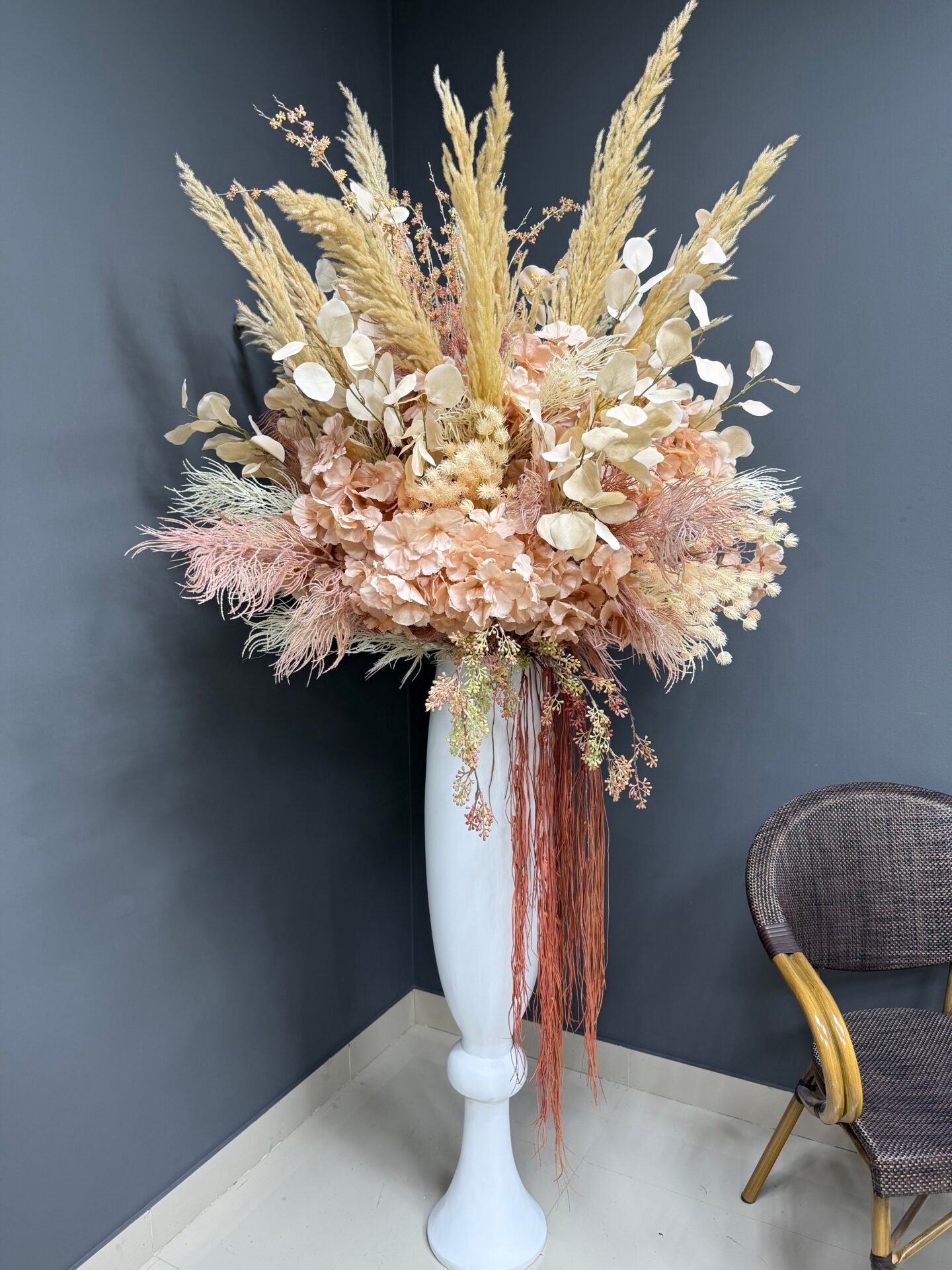 Blush Earth Tone Floral Arrangement