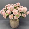 Pink Dahlia Flower Arrangement | Artificial Blooms