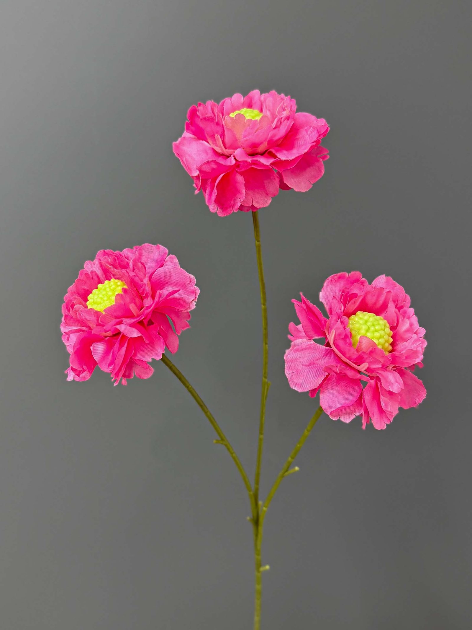 artificial flower arrangements in Polished Gold Vase زهور صناعية