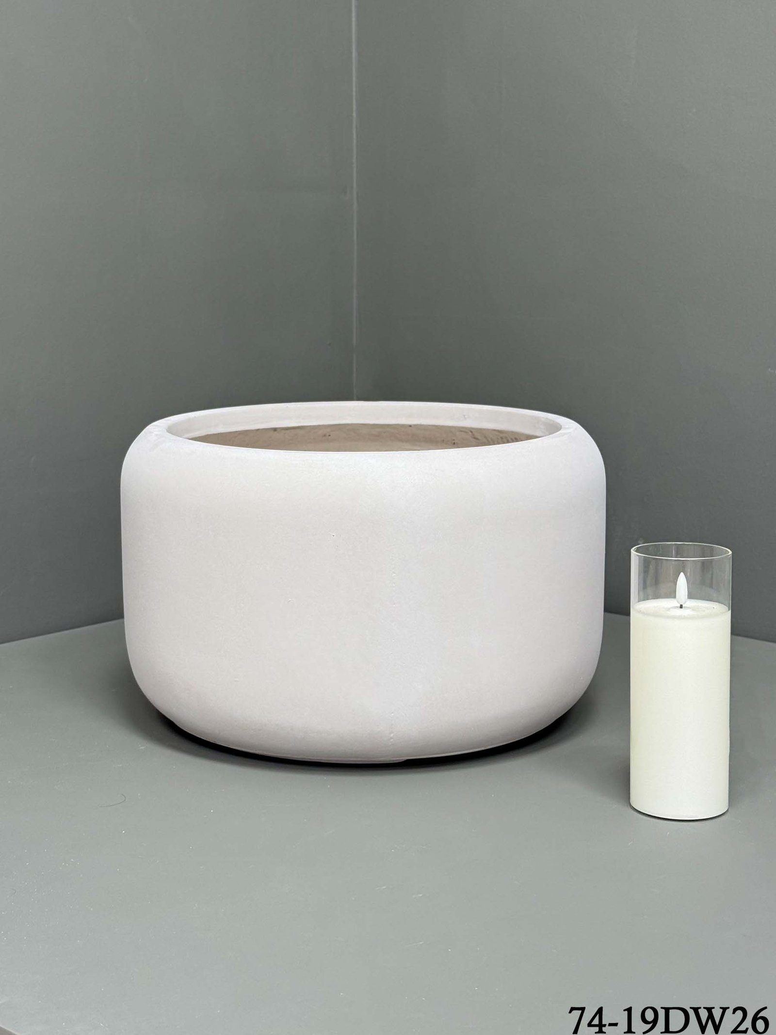 Fibre clay Pot - Durable Indoor/Outdoor Pots