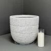 74-30GWH-34 Fibre clay Pot - Durable Indoor/Outdoor Pots