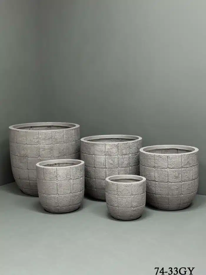 Fibreclay Pot – MA74-33GY-24.5