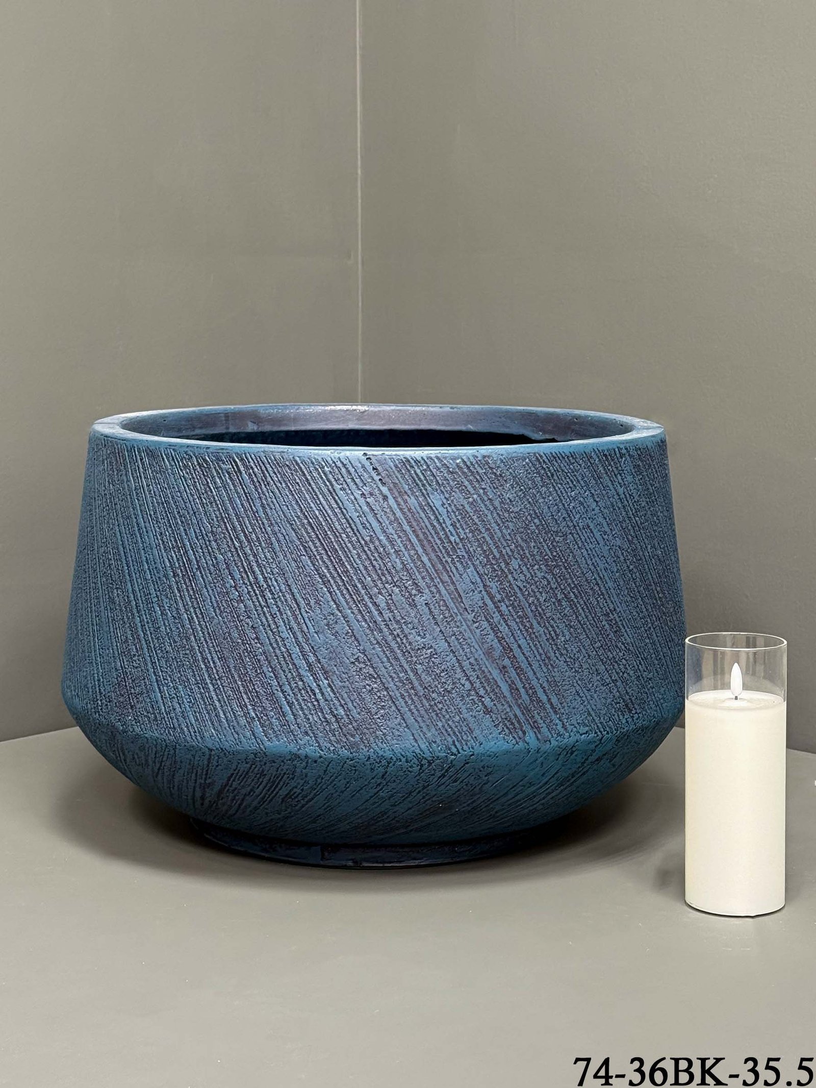 Fibre clay Pot - Durable Indoor/Outdoor Pots