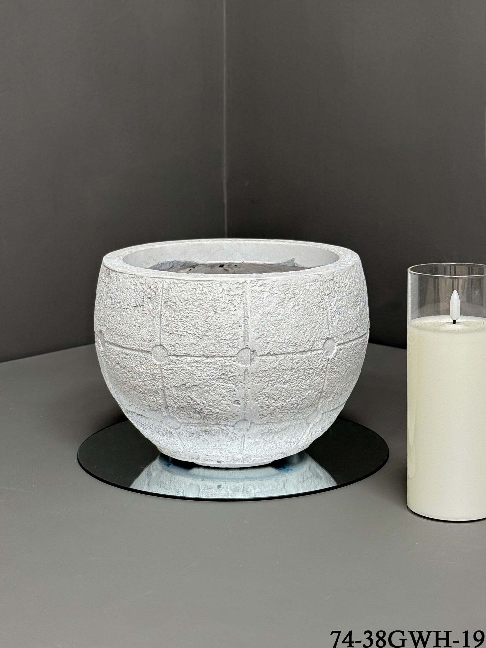 Fibre clay Pot - Durable Indoor/Outdoor Pots