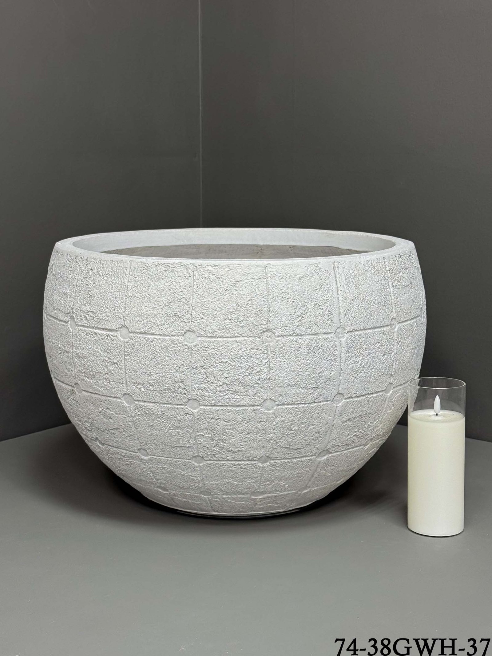 Fibre clay Pot - Durable Indoor/Outdoor Pots