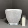Fibreclay White Pot 31cm