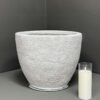 Fibreclay White Pot 37cm