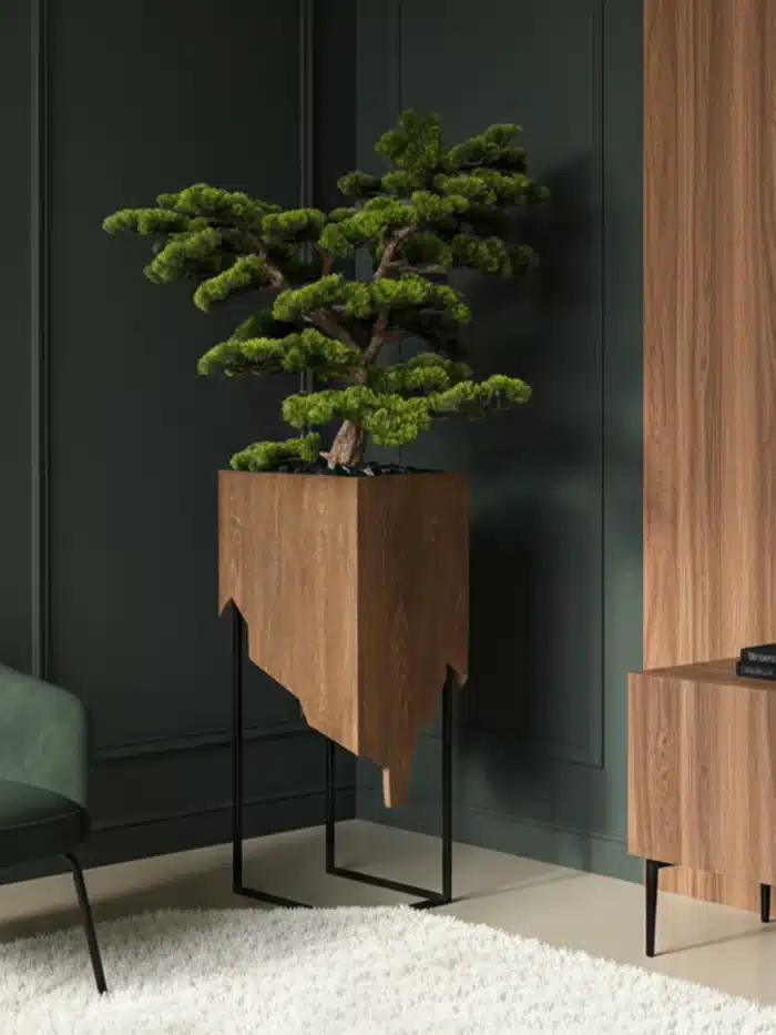 Artificial Bonsai Tree in Decorative Planter – 90 cm