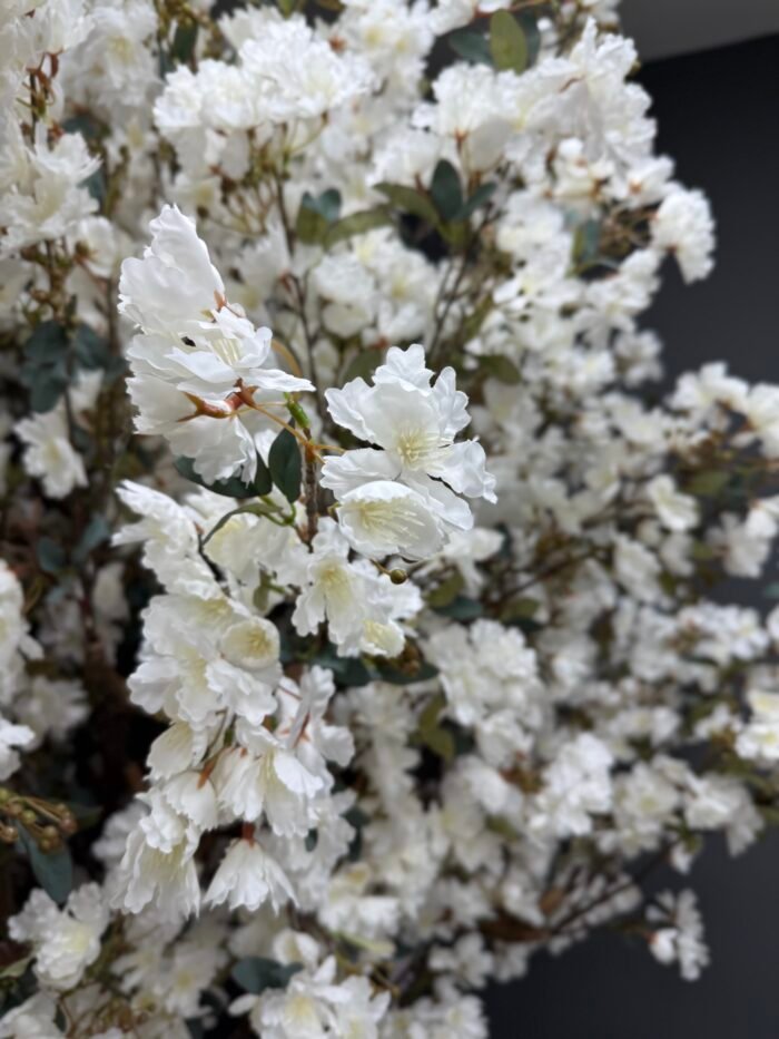 Artificial White Cherry Blossom Tree 250cm – 9199-24