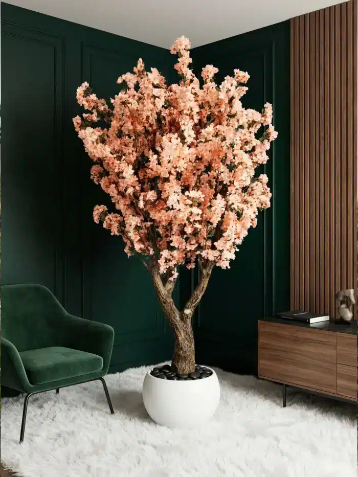 Artificial Cherry Blossom Tree – Large Decorative – 9331-24DCP