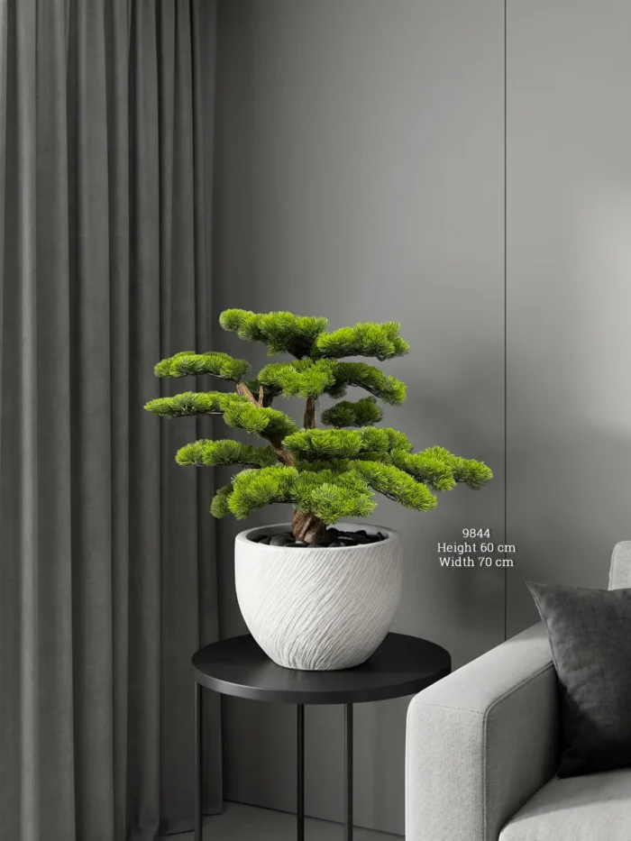 Artificial Bonsai Tree in Decorative Planter – 60 cm – 9844