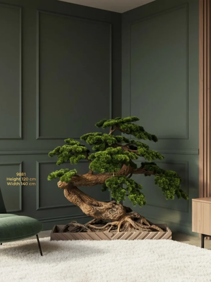 Artificial Bonsai Tree in Decorative Planter – 120 cm – 9881