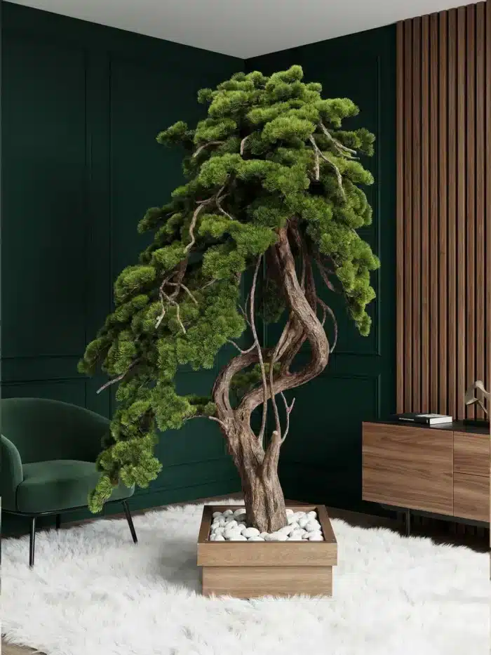 Artificial Bonsai Tree in Decorative Planter – 195 cm – 9886